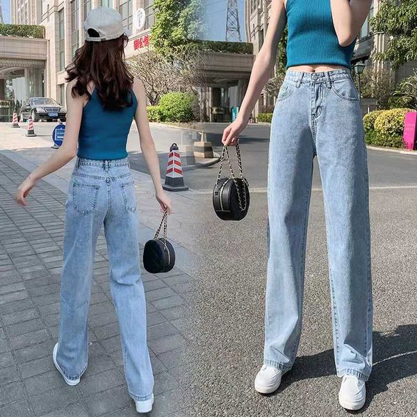 Women's Pants & Capris High-end brand Women Denim Trousers Spring and summer Multi-pocket High waist Loose Wide leg Casual Female Straight TD04, Black;white
Women's Pants & Capris High-end brand Women Denim Trousers Spring and summer Multi-pocket High waist Loose Wide leg Casual Female Straight TD04, Black;white