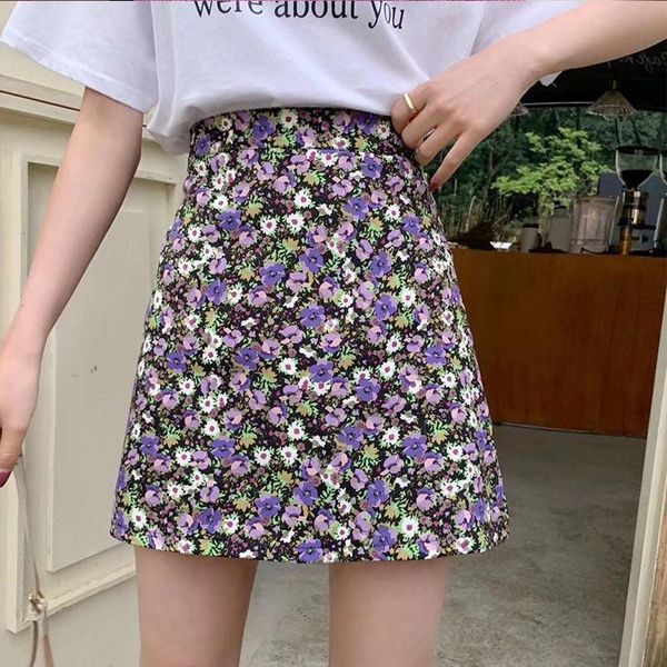 skirts fashion summer floral women high waist a-line mini skirt hip package short flower print sweet faldas mujer, Black
skirts fashion summer floral women high waist a-line mini skirt hip package short flower print sweet faldas mujer, Black