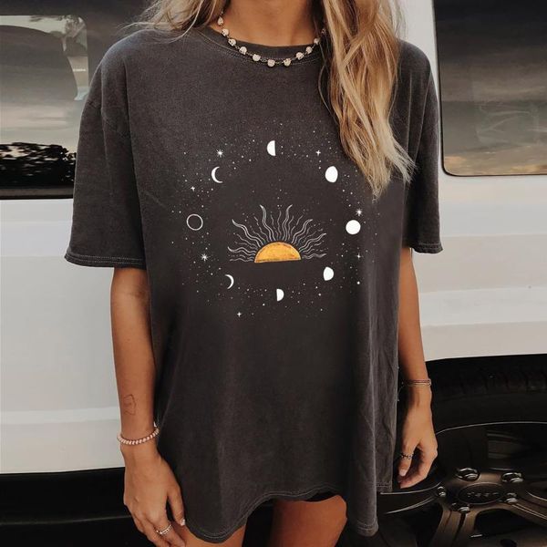 women printed t shirt ladies casual round neck tee short sleeve streetwear summer vintage plus size pullover t-shirts #t2g women's t-s, White
women printed t shirt ladies casual round neck tee short sleeve streetwear summer vintage plus size pullover t-shirts #t2g women's t-s, White