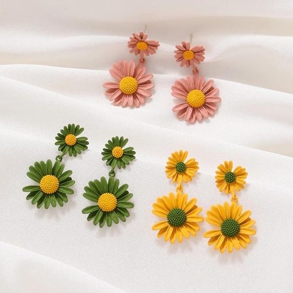 stud shiny side fashion jewelry sweet love colorful small daisy flowers earrings female simple elegant earring for woman, Golden;silver
stud shiny side fashion jewelry sweet love colorful small daisy flowers earrings female simple elegant earring for woman, Golden;silver