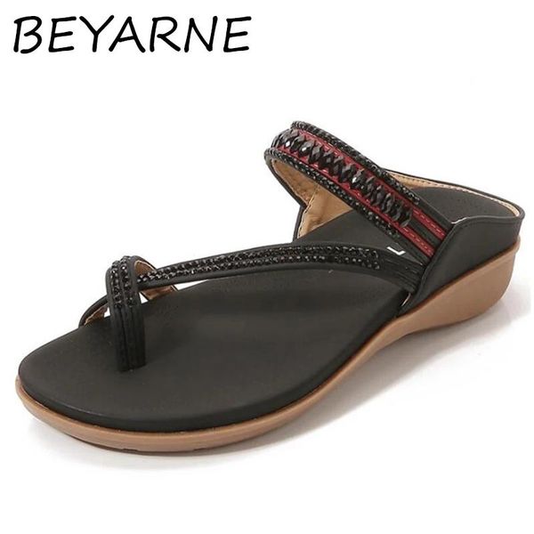 slippers beyarne women summer fashion cross straps female casual slip on beach flip flops ladies shoes, Black
slippers beyarne women summer fashion cross straps female casual slip on beach flip flops ladies shoes, Black