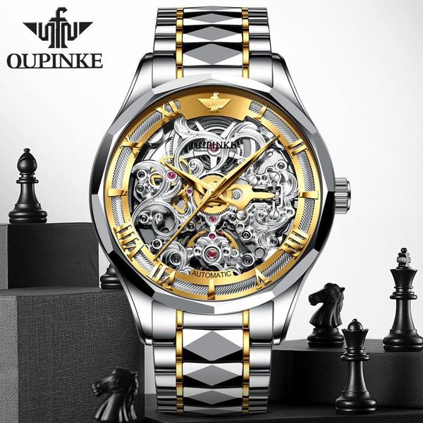 wristwatches 2021 men watch automatic mechanical tourbillon hollow personality business man watches gift unique, Slivery;brown
wristwatches 2021 men watch automatic mechanical tourbillon hollow personality business man watches gift unique, Slivery;brown