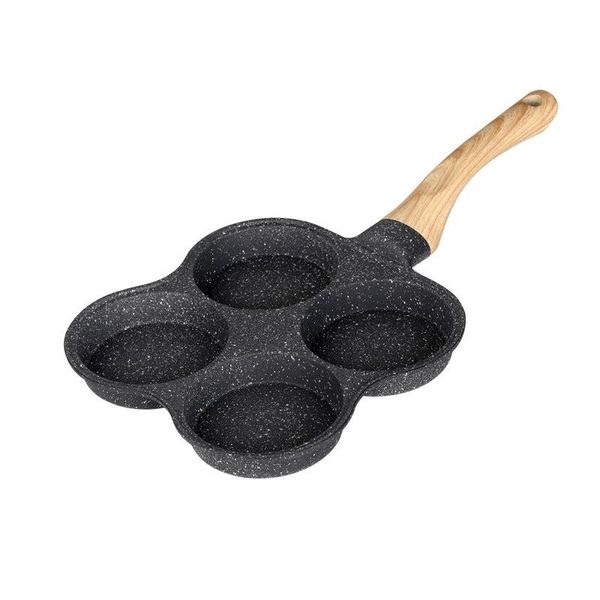 kitchen four-hole non-stick omelet pancakes ham eggs frying pan cooking tool for home cooking, el and restaurant pans
kitchen four-hole non-stick omelet pancakes ham eggs frying pan cooking tool for home cooking, el and restaurant pans
