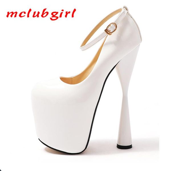 mclubgirl 2021 super high heel women's shoes waterproof single nightclub 19cm large size mjl sandals, Black
mclubgirl 2021 super high heel women's shoes waterproof single nightclub 19cm large size mjl sandals, Black