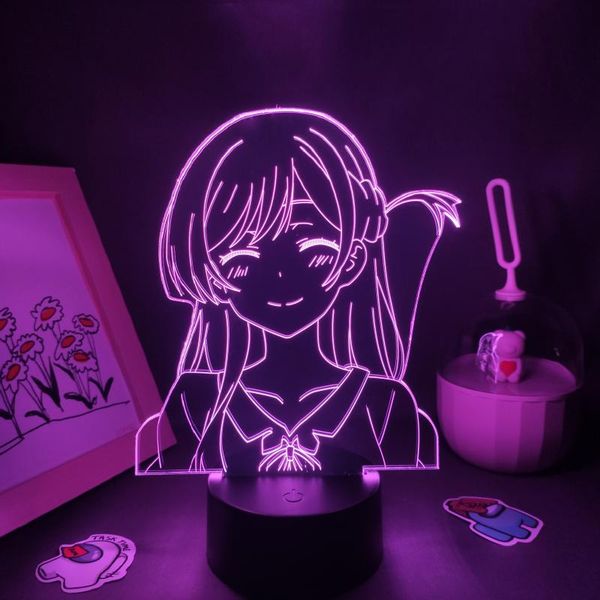 night lights rent a girlfriend kanojo okarishimasu anime figure chizuru ichinose 3d led lamp rgb light manga gift table desk decoration
night lights rent a girlfriend kanojo okarishimasu anime figure chizuru ichinose 3d led lamp rgb light manga gift table desk decoration