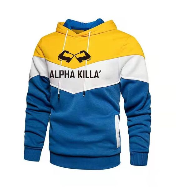 men's hoodies & sweatshirts 2021 autumn and winter polar fleece stitching casual hoodie fashion long-sleeved comfortable sportswear, Black
men's hoodies & sweatshirts 2021 autumn and winter polar fleece stitching casual hoodie fashion long-sleeved comfortable sportswear, Black