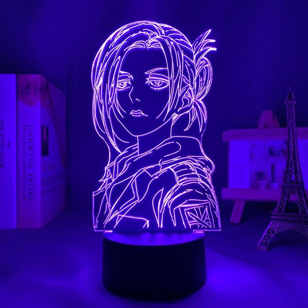 night lights anime 3d light attack on titan annie leonhart lamp for home decor birthday gift manga led
night lights anime 3d light attack on titan annie leonhart lamp for home decor birthday gift manga led