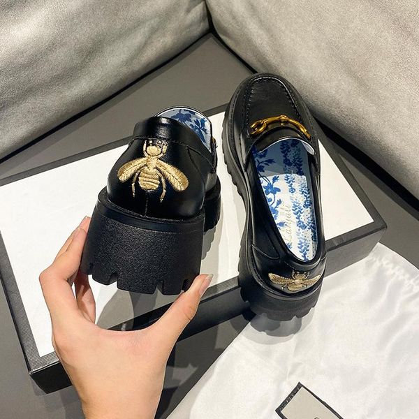 dress shoes high heel design single shoe small leather with thick soles for women british style, Black
dress shoes high heel design single shoe small leather with thick soles for women british style, Black