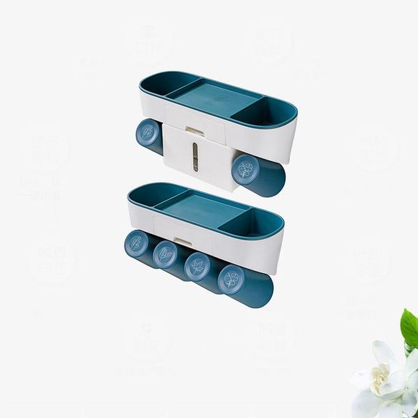 wall-mounted toothbrush holder with cups automatic toothpaste squeezer dispenser home storage rack bathroom accessories holders
wall-mounted toothbrush holder with cups automatic toothpaste squeezer dispenser home storage rack bathroom accessories holders