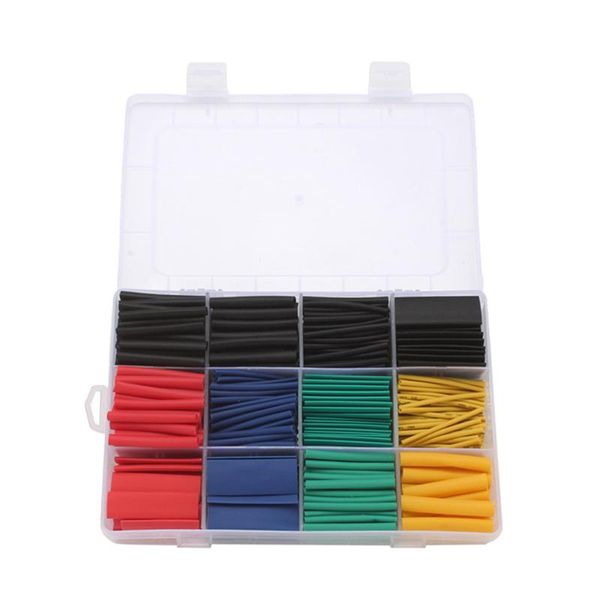 professional hand tool sets 532pcs 8 sizes heat shrink tubing assortment sleeve wrap insulation shrinkable polyolefin tubes wire cable sleev
professional hand tool sets 532pcs 8 sizes heat shrink tubing assortment sleeve wrap insulation shrinkable polyolefin tubes wire cable sleev