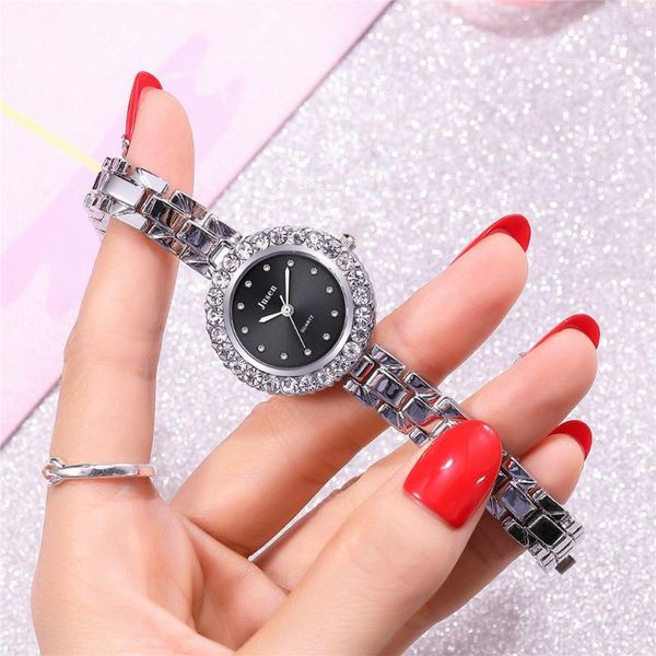 simple inlaid alloy strap watch bracelet ladies quartz for women's watches lady wristwatch color relogio gift wristwatches, Slivery;brown
simple inlaid alloy strap watch bracelet ladies quartz for women's watches lady wristwatch color relogio gift wristwatches, Slivery;brown