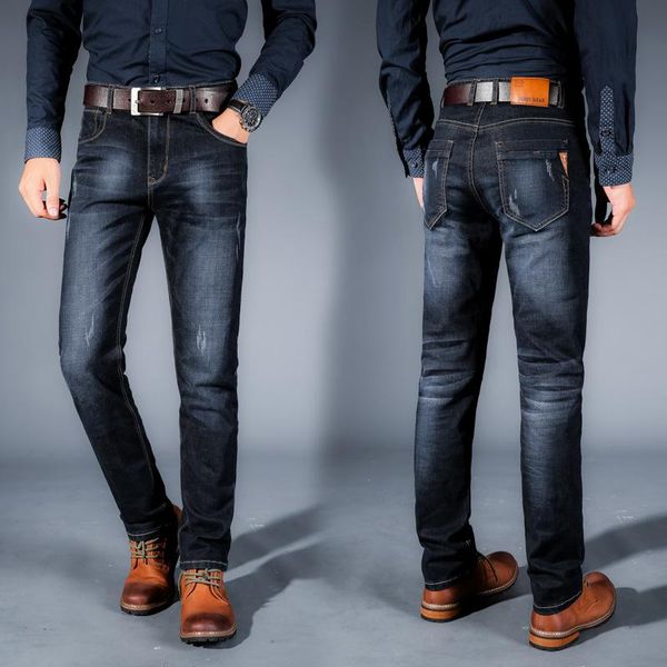 men's jeans for men 2021 four seasons blue straight slim fit denim pants high stretch casual male trousers man homme big size 28-40
men's jeans for men 2021 four seasons blue straight slim fit denim pants high stretch casual male trousers man homme big size 28-40