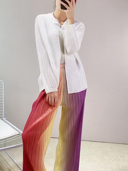 women's jackets changpleat 2021 early autumn white cardigan for women miyak fold fashion casual long-sleeved sun protection jacket, Black;brown
women's jackets changpleat 2021 early autumn white cardigan for women miyak fold fashion casual long-sleeved sun protection jacket, Black;brown