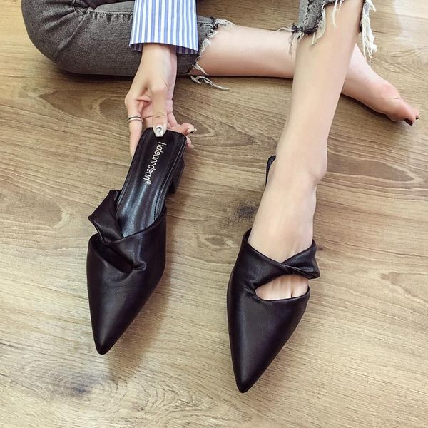 cover toe high-heeled shoes lady med slippers soft slides square heel mules for women 2021 fashion pantofle comfort block pointe, Black
cover toe high-heeled shoes lady med slippers soft slides square heel mules for women 2021 fashion pantofle comfort block pointe, Black