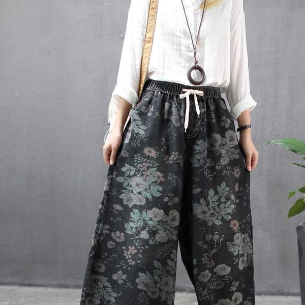 womens jeans womans plus size loose cotton vintage wide leg denim pants floral print casual oversize high waist distressed cropped, Blue
womens jeans womans plus size loose cotton vintage wide leg denim pants floral print casual oversize high waist distressed cropped, Blue