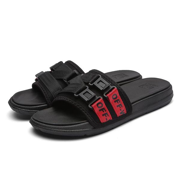 slippers summer male thick-soled men's sandals anti-skid bathroom slides outdoor casual shoes two buckle beach for men, Black
slippers summer male thick-soled men's sandals anti-skid bathroom slides outdoor casual shoes two buckle beach for men, Black