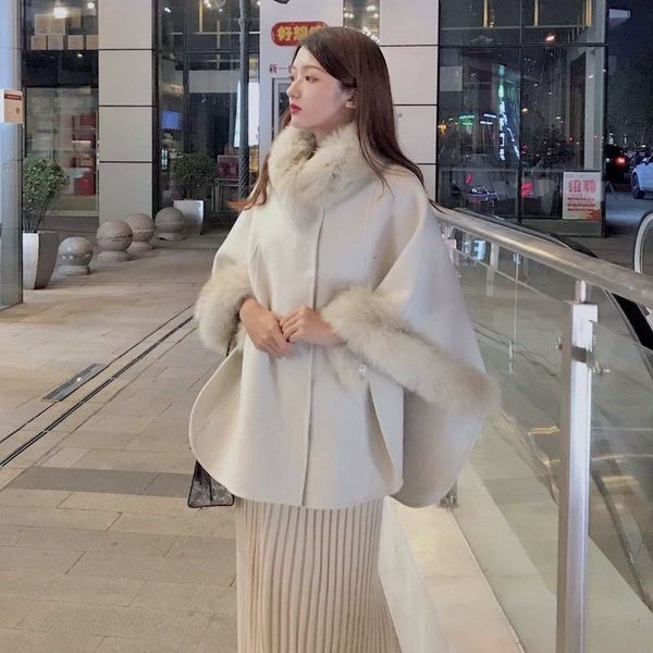 women's jackets solid cashmere wool coat elegant double collar with invisible button, Black;brown
women's jackets solid cashmere wool coat elegant double collar with invisible button, Black;brown