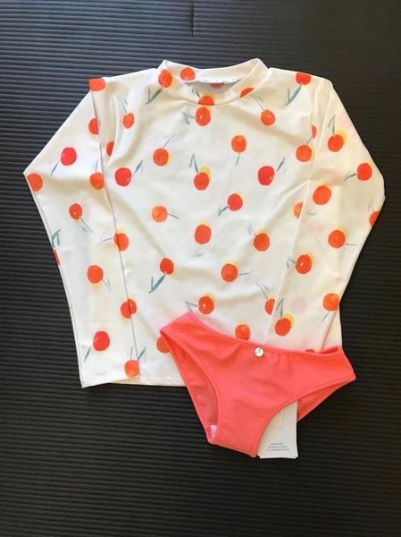 one-pieces 2021 summer girls clothing set swimming suit cherry pattern long sleeve, Black
one-pieces 2021 summer girls clothing set swimming suit cherry pattern long sleeve, Black