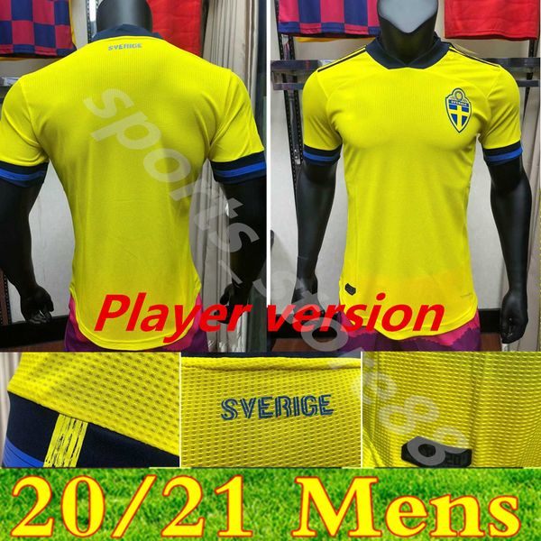 2021 sweden player versiony soccer jerseys national team ibrahimovic forsberg mens larsson ekdal isak home away football shirts short sleeve, Black;yellow
2021 sweden player versiony soccer jerseys national team ibrahimovic forsberg mens larsson ekdal isak home away football shirts short sleeve, Black;yellow