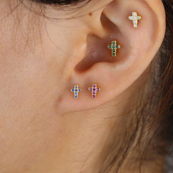 stud minimalist punk style 925 sterling silver cz zircon earrings for women simple geometric cross fashion, Golden;silver
stud minimalist punk style 925 sterling silver cz zircon earrings for women simple geometric cross fashion, Golden;silver