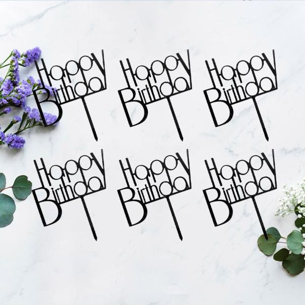 other festive & party supplies 6pcs birthday cake decor creative letters ers acrylic picks for decorations (black)
other festive & party supplies 6pcs birthday cake decor creative letters ers acrylic picks for decorations (black)