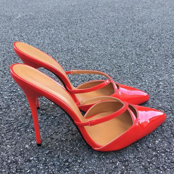 mules shoes women extreme high heels 13cm pointed toe sm cross dresser gay homosexual plus size 48 thin heel slippers, Black
mules shoes women extreme high heels 13cm pointed toe sm cross dresser gay homosexual plus size 48 thin heel slippers, Black