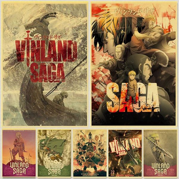 paintings vinland saga anime manga retro poster kraft paper prints home room decor vintage painting wall stickers
paintings vinland saga anime manga retro poster kraft paper prints home room decor vintage painting wall stickers