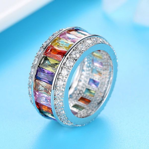 fashion inlaid colorful zircon ring wheel rings female gift for girlfriend and wife wedding, Slivery;golden
fashion inlaid colorful zircon ring wheel rings female gift for girlfriend and wife wedding, Slivery;golden