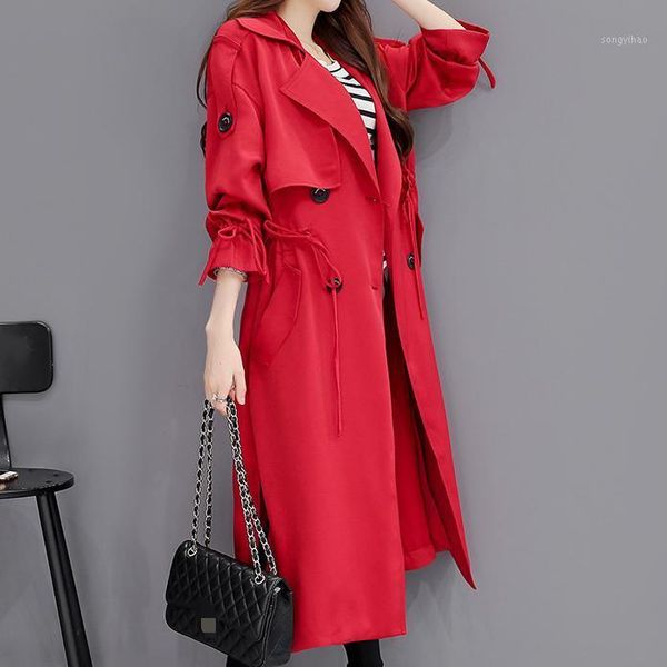 women's trench coats plus size 3xl elegant long coat women red thin windbreaker spring double-breasted office aq788, Tan;black
women's trench coats plus size 3xl elegant long coat women red thin windbreaker spring double-breasted office aq788, Tan;black