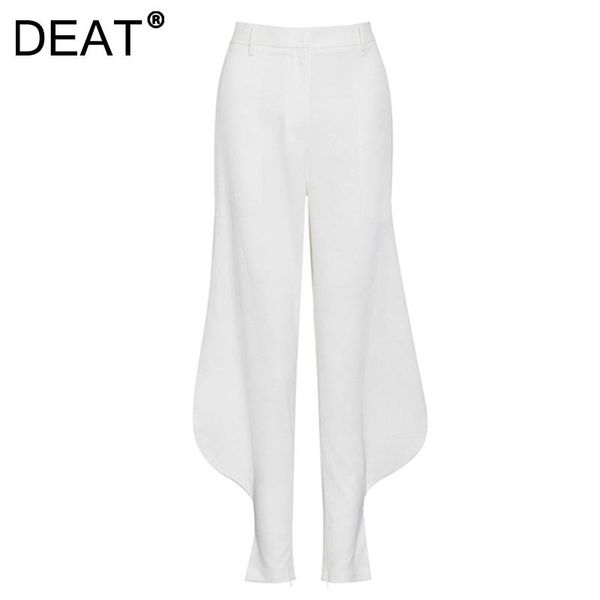 women's pants & capris deat 2021 women fashion loose solid color asymmetrical simple long high waist office lady bloomers summer and au, Black;white
women's pants & capris deat 2021 women fashion loose solid color asymmetrical simple long high waist office lady bloomers summer and au, Black;white