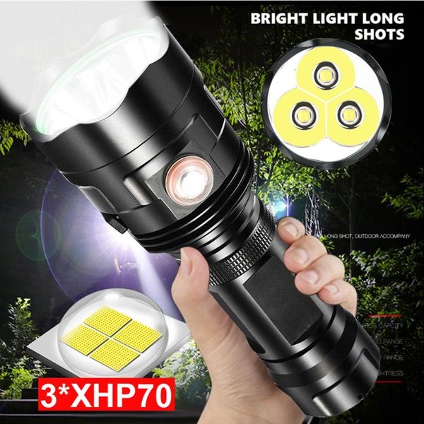 bike lights super powerful led 3*xhp70 tactical torch usb rechargeable linterna waterproof lamp ultra bright lantern camping
bike lights super powerful led 3*xhp70 tactical torch usb rechargeable linterna waterproof lamp ultra bright lantern camping