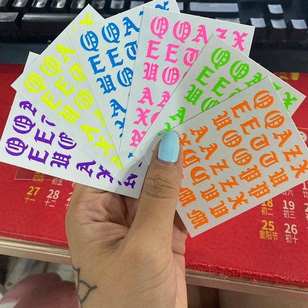 fluorescence nail sticker 6pcs of decal slider luminous fluorescent stickers adhesive tip tools tjc2353-2536456 art decorations, Silver;gold
fluorescence nail sticker 6pcs of decal slider luminous fluorescent stickers adhesive tip tools tjc2353-2536456 art decorations, Silver;gold
