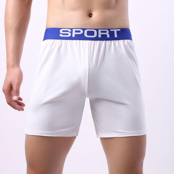 underpants fashion summer long men boxers high waist sports mens underwear boxer shorts leg trunks male panties, Black;white
underpants fashion summer long men boxers high waist sports mens underwear boxer shorts leg trunks male panties, Black;white