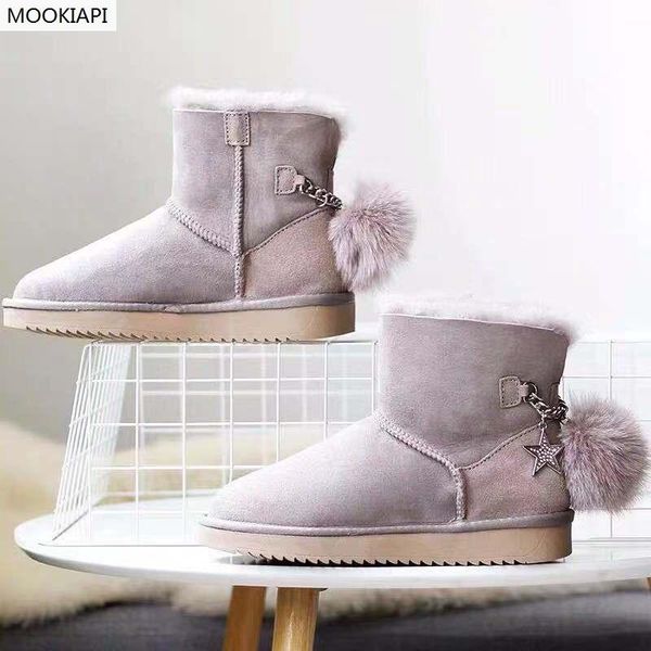 boots the latest genuine sheepskin in 2021, 100% natural wool women's snow boots, three colors, delivery, Black
boots the latest genuine sheepskin in 2021, 100% natural wool women's snow boots, three colors, delivery, Black