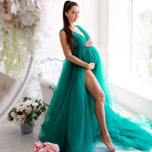 hunter green prom dresses deep v neck sheer pshoot gowns oversize tulle side split maternity dress robes 2022, Black
hunter green prom dresses deep v neck sheer pshoot gowns oversize tulle side split maternity dress robes 2022, Black