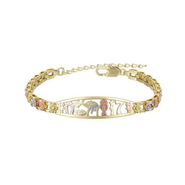75468 xuping jewelry customized light luxury simple elegant charm fashion virgin mary rose lady bracelet, Golden;silver
75468 xuping jewelry customized light luxury simple elegant charm fashion virgin mary rose lady bracelet, Golden;silver
