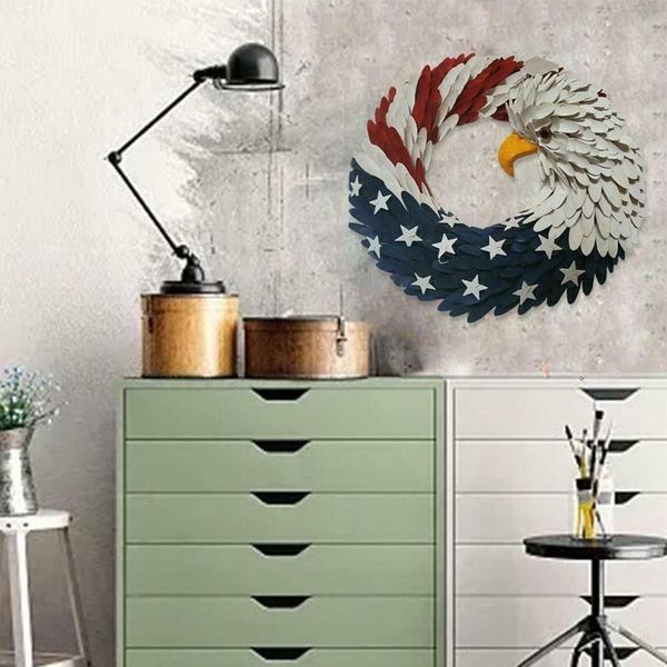 eagle wreath patriotic glory red white blue diy front door window wall decoration decorative flowers & wreaths
eagle wreath patriotic glory red white blue diy front door window wall decoration decorative flowers & wreaths