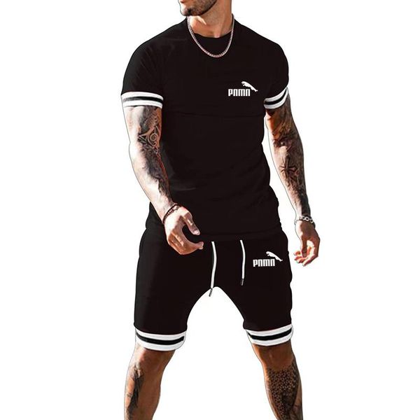 men's tracksuits 21 t-shirt slim fit short sleeve suit trendy men o-neck fitness hip hop cotton summer clothes + shorts set, Gray
men's tracksuits 21 t-shirt slim fit short sleeve suit trendy men o-neck fitness hip hop cotton summer clothes + shorts set, Gray