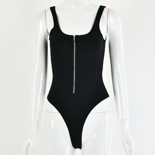 women's jumpsuits & rompers fabandage 2021 stayhome ribbed knitted zipper sleeveless bodycon cotton basic one-piece v neck bodysuit, Black;white
women's jumpsuits & rompers fabandage 2021 stayhome ribbed knitted zipper sleeveless bodycon cotton basic one-piece v neck bodysuit, Black;white