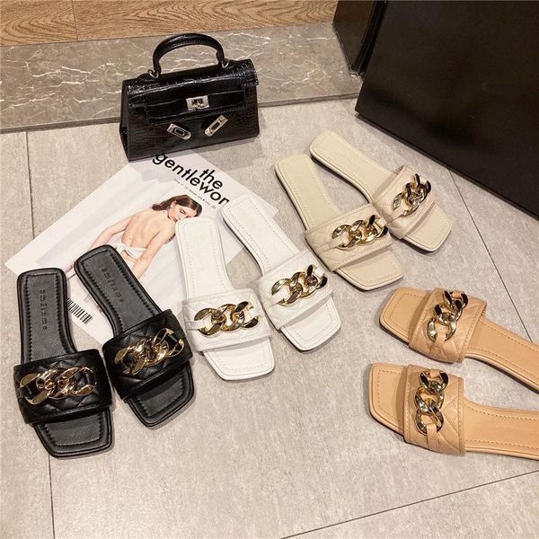 slippers shoes woman 2021 low slipper buckle strap pu fabric slides hoof heels rubber b, Black
slippers shoes woman 2021 low slipper buckle strap pu fabric slides hoof heels rubber b, Black