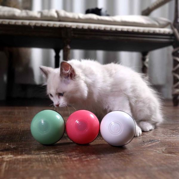 cat toys smart interactive toy ball exercise chaser usb rechargeable automatic rolling light for pet dog
cat toys smart interactive toy ball exercise chaser usb rechargeable automatic rolling light for pet dog