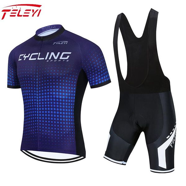 racing sets teleyi pro cycling jersey set neon green mtb bike clothes summer mountain bicycle clothing wear, Black;blue
racing sets teleyi pro cycling jersey set neon green mtb bike clothes summer mountain bicycle clothing wear, Black;blue