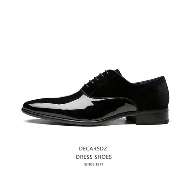 decarsdz men dress shoes man spring autumn fashion comfy office brand leather lace up formal 211102, Black
decarsdz men dress shoes man spring autumn fashion comfy office brand leather lace up formal 211102, Black