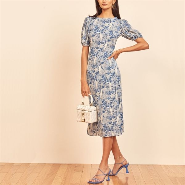 summer women's dress casual printed round neck short sleeve bowknot decorated slim backless vestidos 210430, Black;gray
summer women's dress casual printed round neck short sleeve bowknot decorated slim backless vestidos 210430, Black;gray