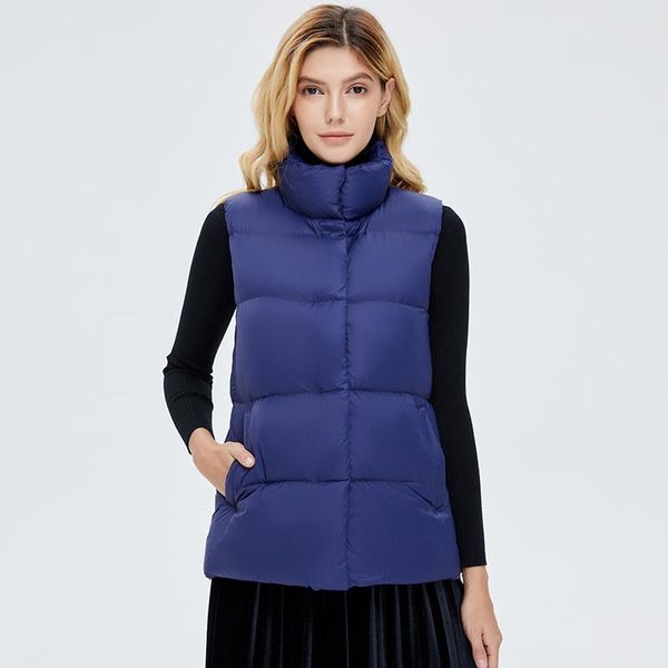 women's vests women 2021 winter ultra light 90% white duck down coat vest female short puffer jacket waterproof lightweight warm waistc, Black;white
women's vests women 2021 winter ultra light 90% white duck down coat vest female short puffer jacket waterproof lightweight warm waistc, Black;white
