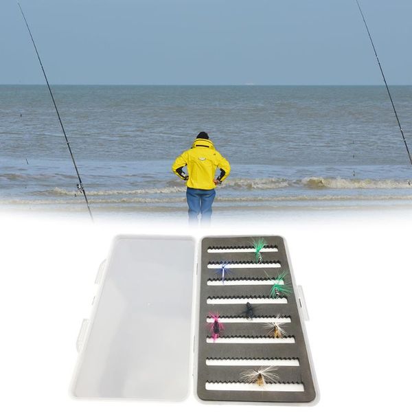 fishing accessories clear view box flies waterproof case 8/12 size tackle storage for lure baits hook
fishing accessories clear view box flies waterproof case 8/12 size tackle storage for lure baits hook