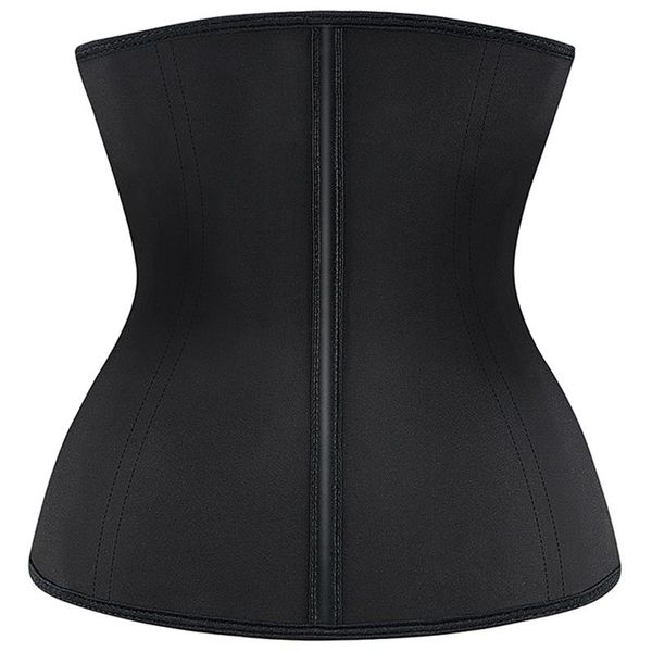 women's shapers waist trainer body shaper modeling strap slimming sheath belly women tummy control with zipper postpartum suit for fitn, Black;white