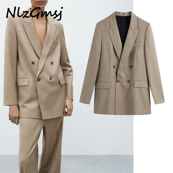blazer women double breasted casual spring jacket woman fashion office wear long sleeve female coat 210628, White;black
blazer women double breasted casual spring jacket woman fashion office wear long sleeve female coat 210628, White;black