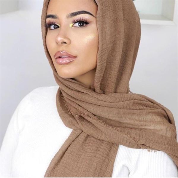 bandanas peihanli european style women cotton linen plain crinkle with tassels scarf shawl wrap muslim hijab for summer long stole, Blue;gray
bandanas peihanli european style women cotton linen plain crinkle with tassels scarf shawl wrap muslim hijab for summer long stole, Blue;gray