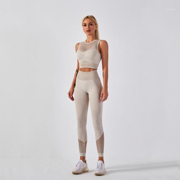knitted seamless yoga hollow vest, style hip lifting sports gym fitness pants set ds1011, White;red
knitted seamless yoga hollow vest, style hip lifting sports gym fitness pants set ds1011, White;red